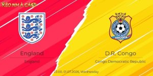 Soi kèo Anh vs CHDC Congo